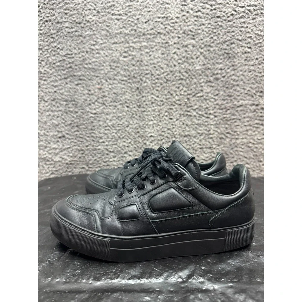 AMI Alexandre Mattiussi Ami De Cœur Low-Top Sneakers Black Womens Size 40 EU